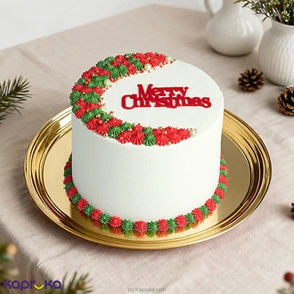Festive Crescent Christmas Chocolate Cake  Online for none