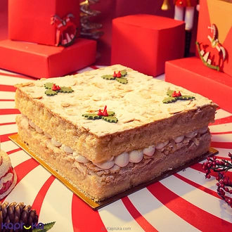 Dilmah Christmas Almond Meringue Cake  Online for none