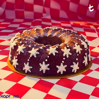 Dilmah Christmas Snowflakes Date Cake  Online for none