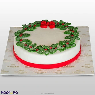 Kingsbury Christmas Cake With Fondant  Online for none
