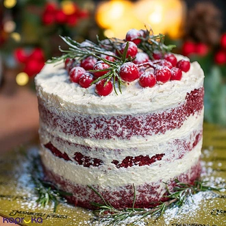 Mahaweli Reach Christmas Red Velvet Cake  Online for none