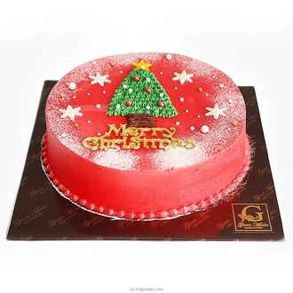 FESTIVE JOY CHOCOLATE CAKE GMC  Online for none