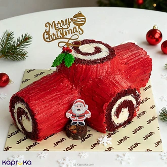 Java Red Velvet Christmas Yule Log  Online for none