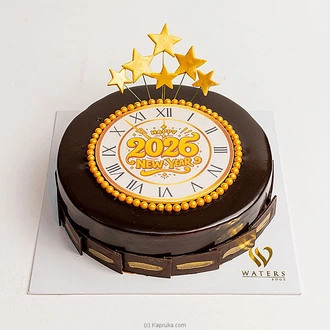 Waters Edge New Year Chocolate Chip Cake  Online for none
