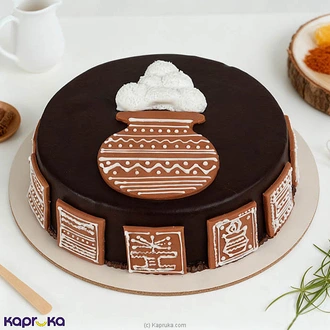 Thai Pongal Chocolate Heritage Pot Cake  Online for none