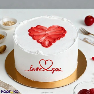 Forever Love Chocolate Gateaux Sponge Cake Buy valentine Online for specialGifts