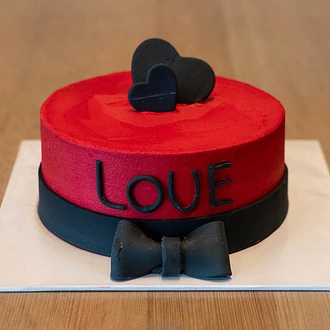 Courtyard Marirott Valentine Chocolate Bento Cake Buy Cake Delivery Online for specialGifts