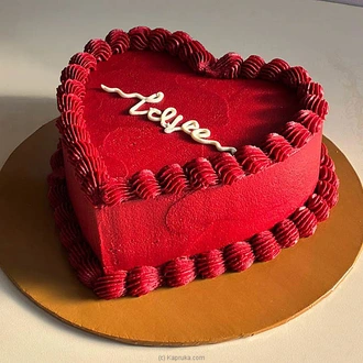 Dilmah Valentine Heart Of Chocolate Cake Buy Cake Delivery Online for specialGifts