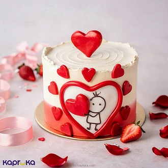 Mahaweli Reach Valentine Love Fusion Cake  Online for none