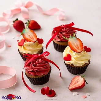 Mahaweli Reach Valentine Hearts In Harmony Cupcakes  Online for none
