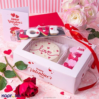 Bread Talk Valentine Gift Box With Cookies  Online for none