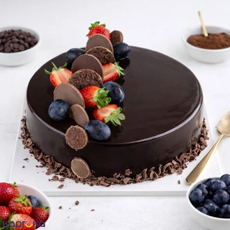 Royal Chocolate Berry Gateaux Chocolate Cake Buy Ramadan Online for specialGifts