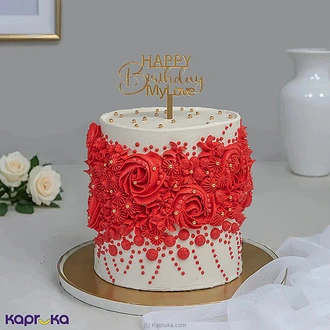 Ruby Blossom Tower Celebration Chocolate Cake  Online for none