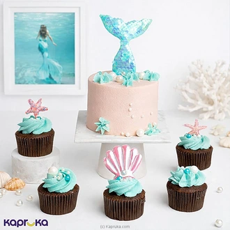 Ocean Whisper Mermaid Cake Set Buy Cake Delivery Online for specialGifts