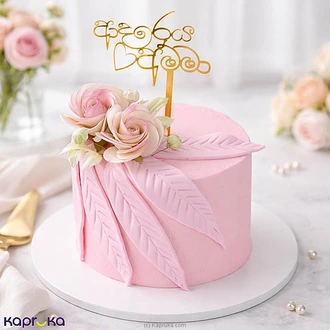 Blush Bloom Mother`s Day Cake Buy Cake Delivery Online for specialGifts