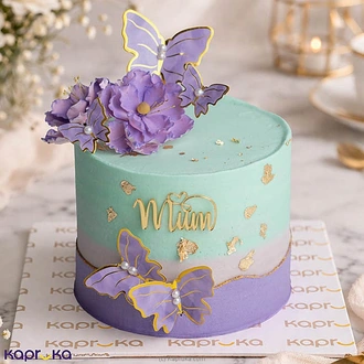 Lavender Love For Mum Mothers Day Chocolate Cake Buy Cake Delivery Online for specialGifts