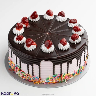 Divine Strawberry Ganash Gateau Cake  Online for none