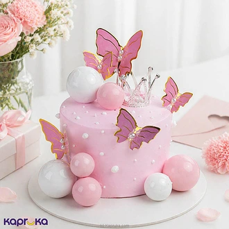 Blush Butterfly Chocolate Dream Cake Buy mothers day Online for specialGifts