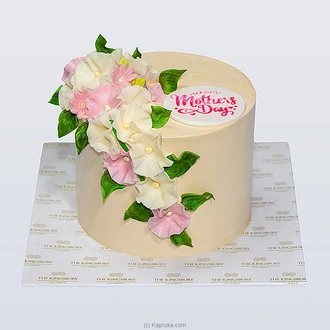 Kingsbury Mother`s Day Floral Cascade Coffee Cake Buy mothers day Online for specialGifts