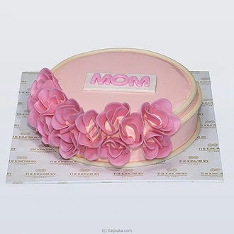 Kingsbury Mother`s Day Rose Garden Cake for Mom Ribbon Cake Buy mothers day Online for specialGifts