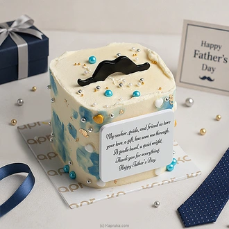 Anchor Of Our Family Father`s Day Ribbon Bento Cake Buy Cake Delivery Online for specialGifts