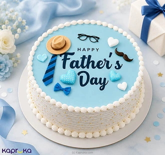 Kandy Myst By Cinnamon Dad`s Delight Father`s Day Vanilla Cake 1kg Buy Cake Delivery Online for specialGifts