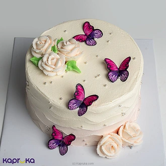 Divine Ribbon Butterfly Deco Cake  Online for none