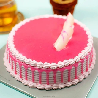 Caravan Fresh Rose Gateau Cake  Online for none