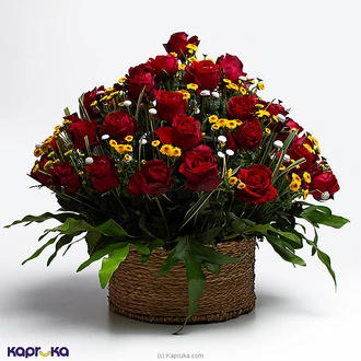 Crimson Splendor Flower Arrangement  Online for none