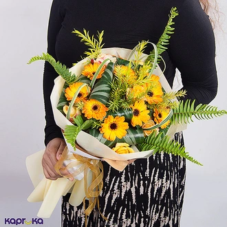 Circles Of Sunshine Bouquet  Online for none