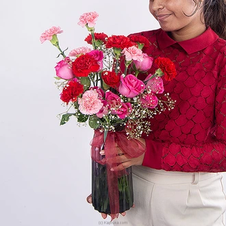 Modern Romance Flower Arrangement  Online for none