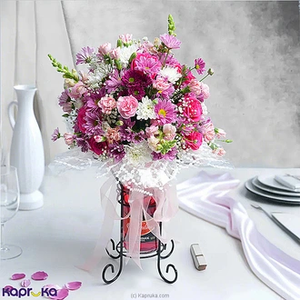 Blossom Elegance With 10 Pink Roses Buy Flower Delivery Online for specialGifts