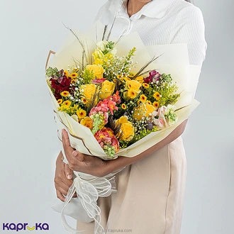 Sunshine Texas Bouquet With 8 Yellow Roses  Online for none