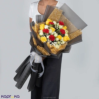 Sunny Charm Spray Bouquet Buy Flower Delivery Online for specialGifts