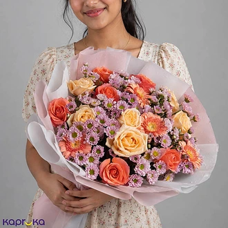 Pastel Meadow Bloom Bouquet  Online for flowers