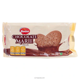 Munchee Chocolate Marie Biscuits - 200g - Confectionery And Bisc  Online for none