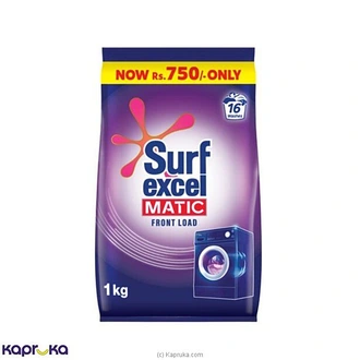 Surf Excel - Matic - Pkt - 1 Kg (front Load ) - Cleansers  Online for none