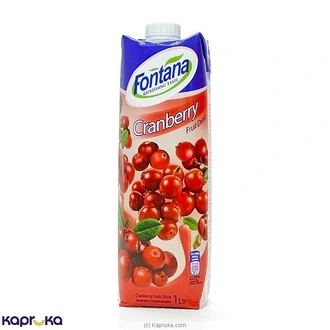 Fontana Canberry Juice - 1 Ltr Buy Fontana Online for specialGifts