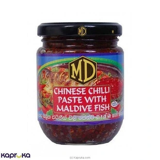 MD Chinese Chilli Paste With Maldive Fish - 270g Buy MD Online for specialGifts
