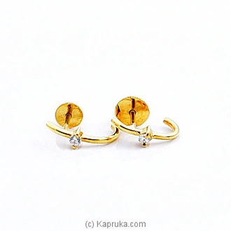 Mallika hemachandra 22kt gold earing (e73/1 )  Online for none