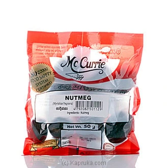 Mc Currie Nutmeg 50g - Spices And Seasoning  Online for none