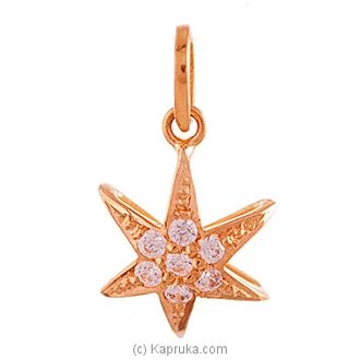 Arthur 22kt Gold Pendant With Zercones (AJPN30) Buy Jewellery Online for specialGifts