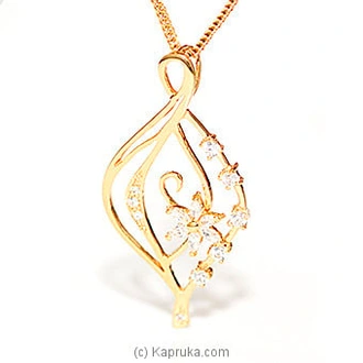 Mallika hemachandra 22kt gold pendant- p1276/1  Online for none