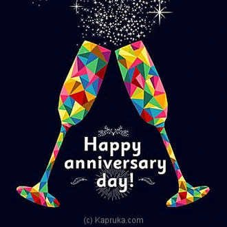 Annivasary Greeting Card  Online for none