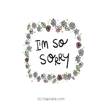 I Am Sorry Card Buy Greeting Cards Online for specialGifts