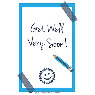 Get Well Soon Card  Online for none