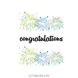 Congratulations Greeting Card Buy Greeting Cards Online for specialGifts