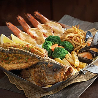 Flaming Fisherman Seafood Platter  Online for specialGifts