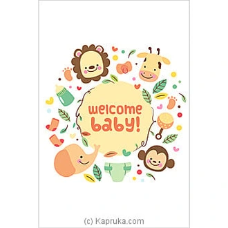 New Born Greeting Card  Online for none
