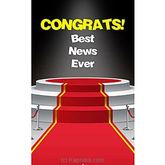 Congratulations Greeting Card Buy Greeting Cards Online for specialGifts